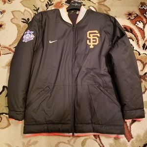 Brand New S. F. Giants Team Nike Jacket